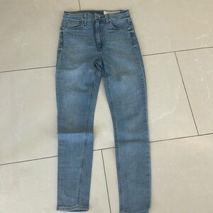 Rag and Bone Nina high rise ankle skinny